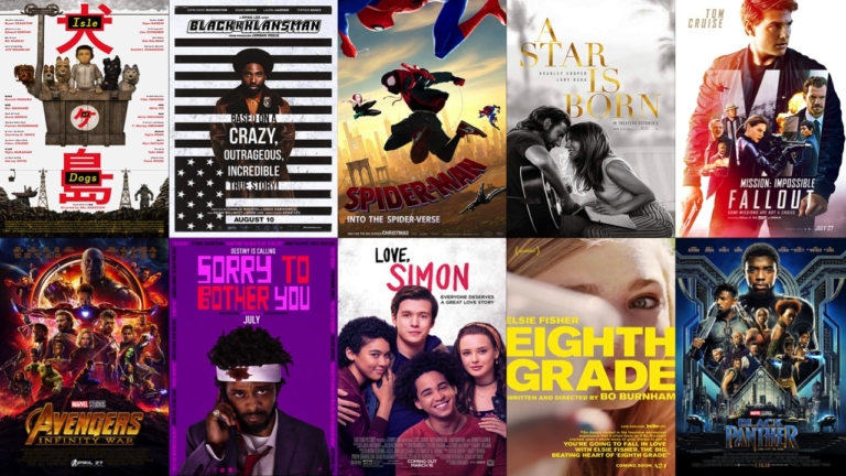Top 10 Best Movies of 2018!