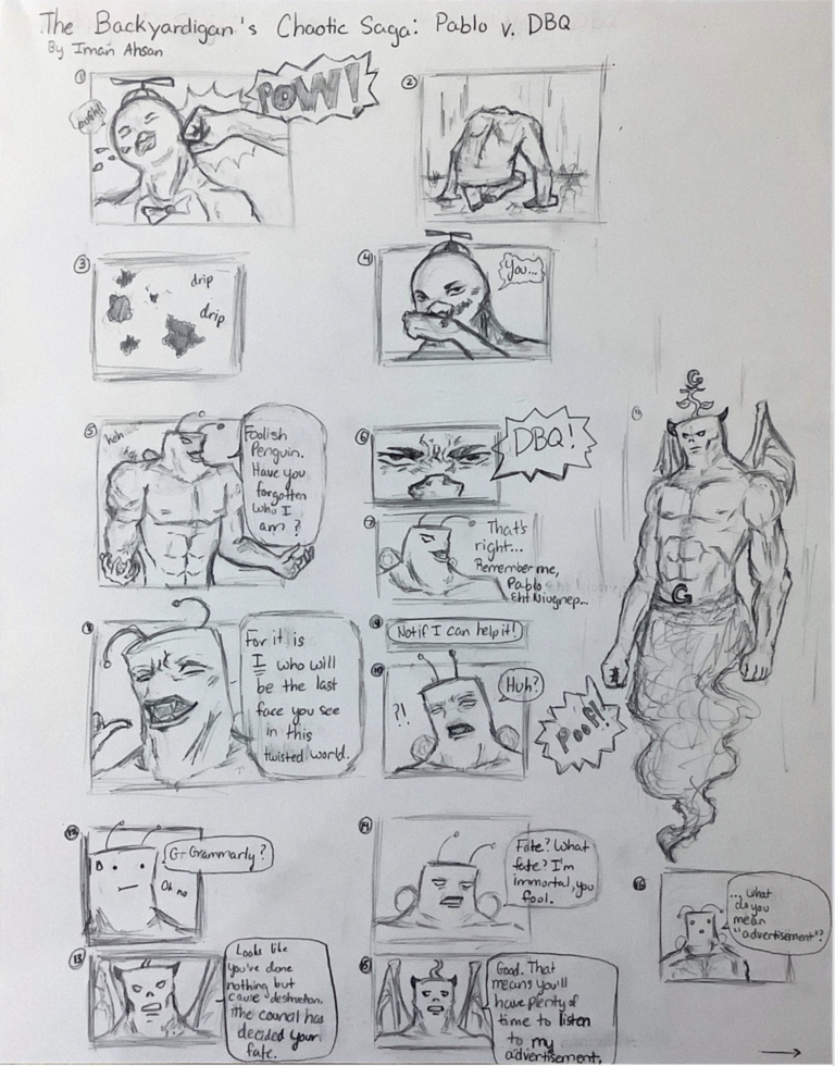 The Backyardigan’s Chaotic Saga: Pablo vs. DBQ