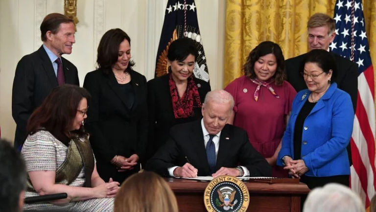 Anti-Asian Hate Crime Bill Signed by Biden