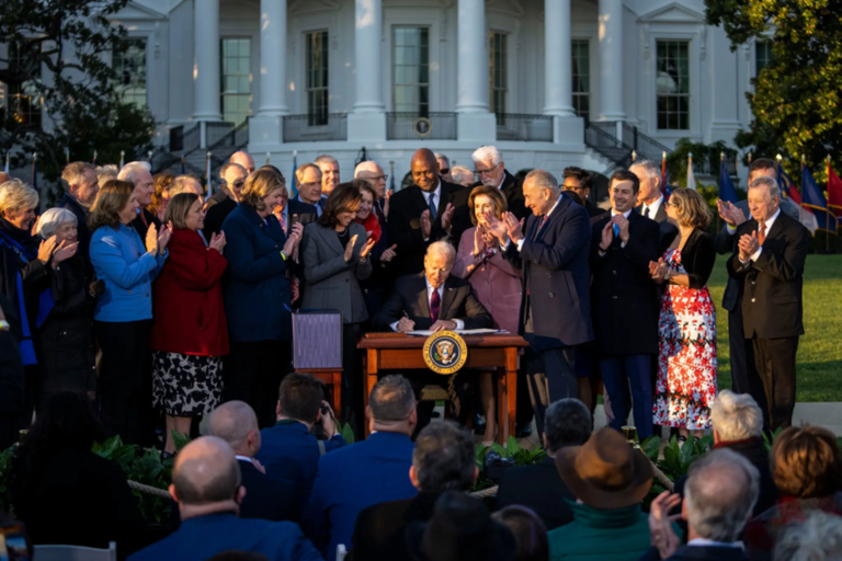 President Biden Signs the Infrastructure Bill into Law
