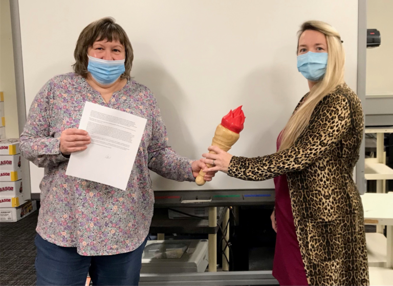 Passing the Torch: Mrs. Weitz