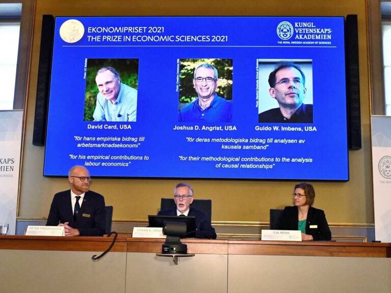 Nobel Prize in Economics Awarded to 3 American Scientists