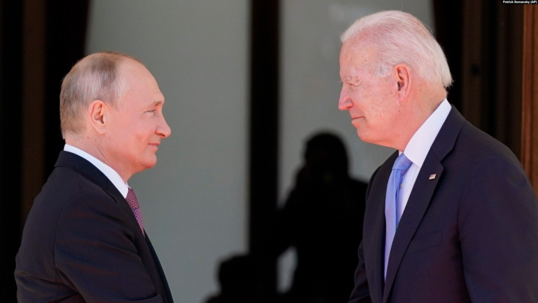 Biden Sends Warning to Putin in Video Call