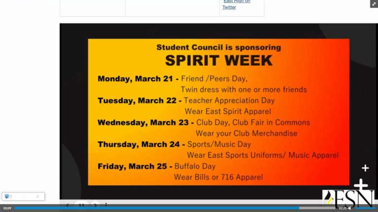 [VIDEO] Student Council Plans Spirit Week