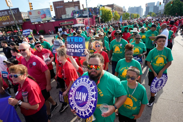 UAW Goes on Historic Strike