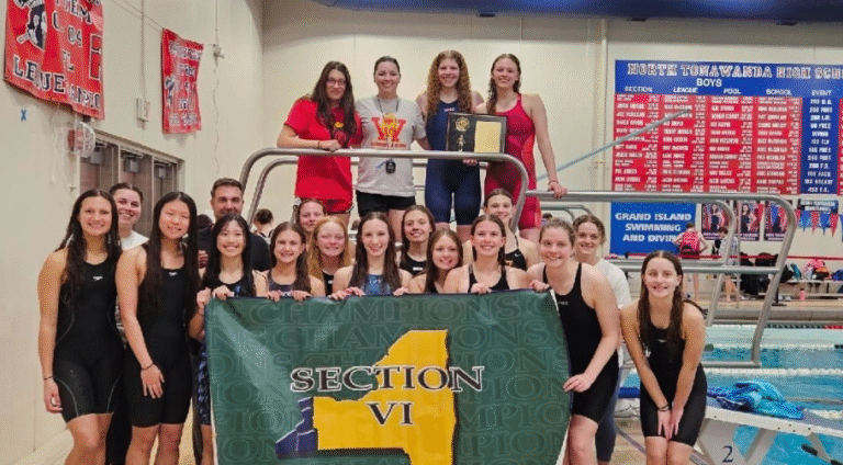 Lit On Fire: Girls Varsity Swim On Top of Their Season